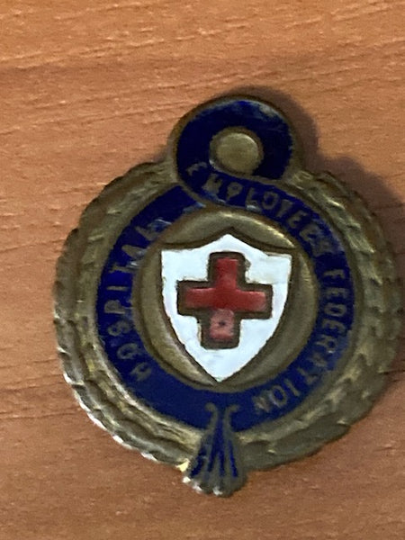 Hospital Employees Federation Enamel Badge