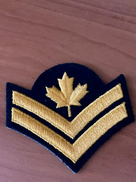 Canadian Army Master Corporal Rank Patch