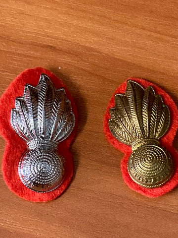 South Africa Artillery Corps Collar Badges