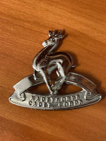 South Africa Cadet Corps Cap Badge