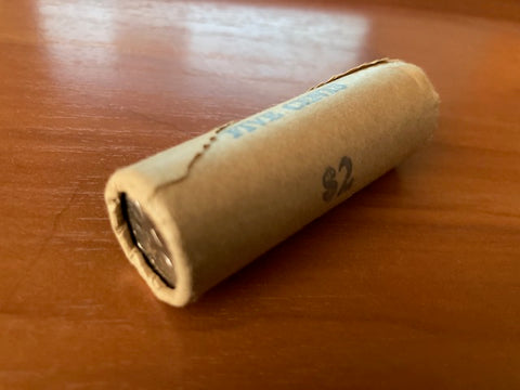 1980 - RAM Five Cent Mint Roll