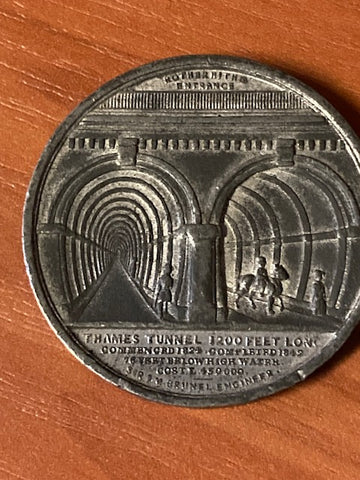 1843 - Thames Tunnel / Brunel Medallion