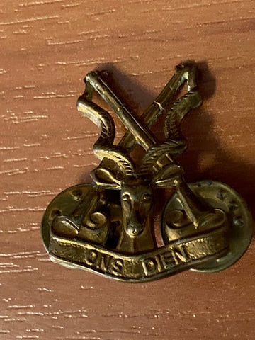 South African Infantry Collar Badge