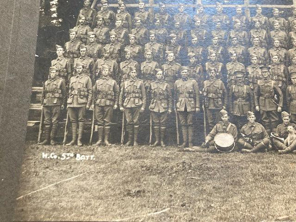 Large Format Photo 5th Battalion 1914 Melbourne