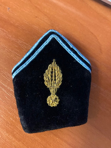 French Artillery Unit Collar Tab