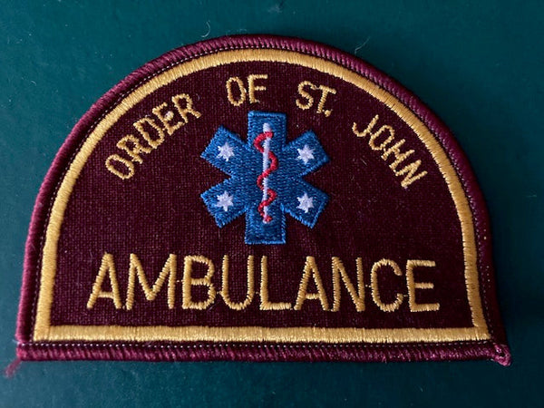 St John Ambulance Patch