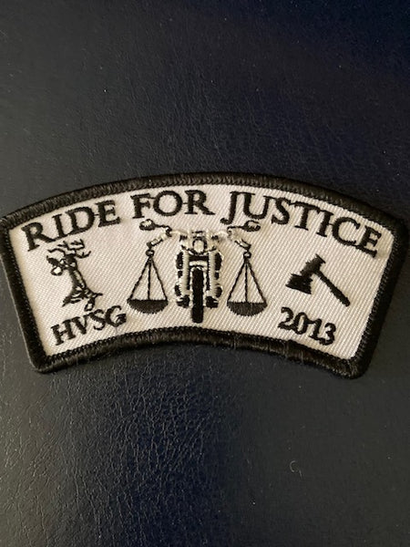 2015 - Ride for Justice Sleeve Patch