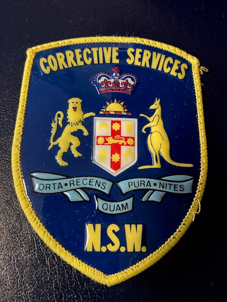 NSW Corrective Services Vinyl Patch