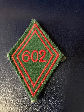 French - 602 GCR Train Troop Patch