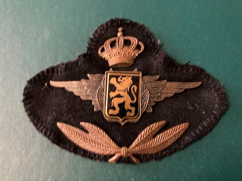 1950's - Belgium Air Force NCO's Cap Badge