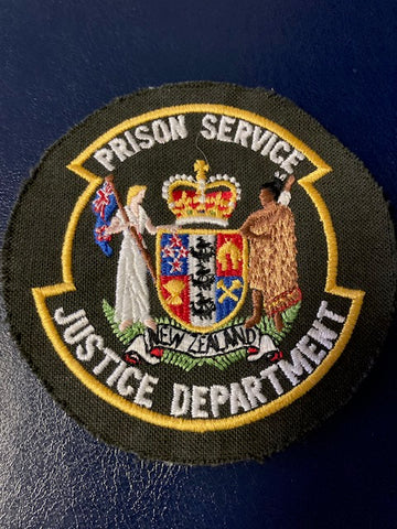 NZ Justice Dept Prison Service Patch