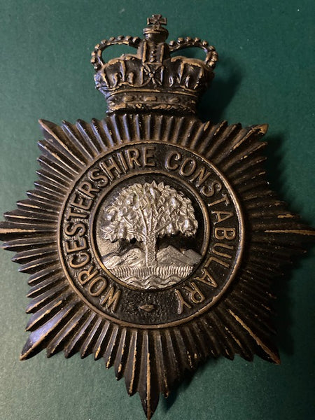 Worcestershire Constabulary Helmet Plate