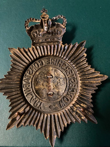 Worcestershire Constabulary Helmet Plate