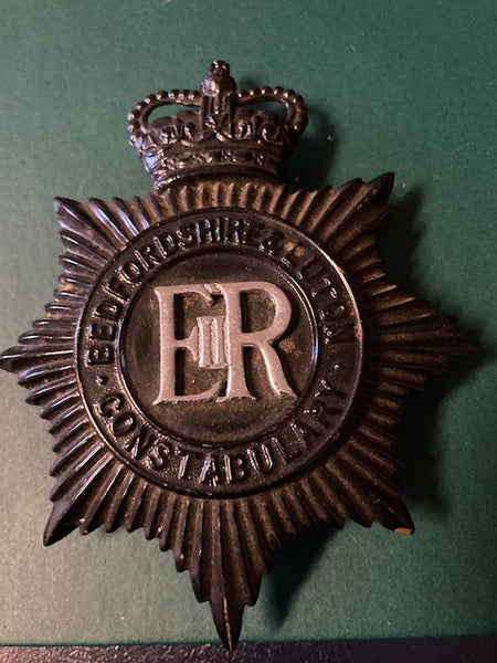 Bedfordshire Constabulary Helmet Plate