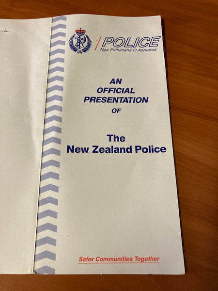 NZ Police Patch Folder