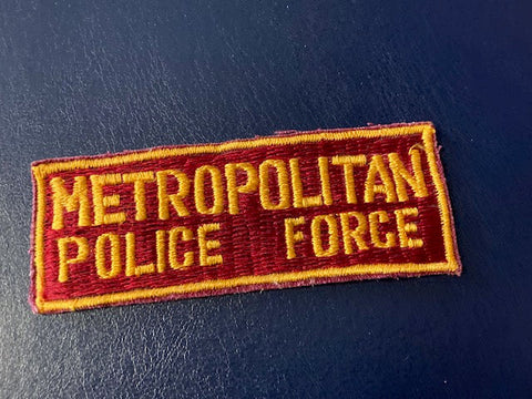 Metropolitan Police Force Patch