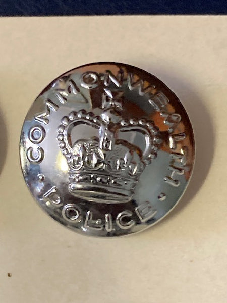 1965 - Commonwealth Police Button Lot