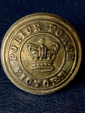 Queen Victoria - Victorian Police Button