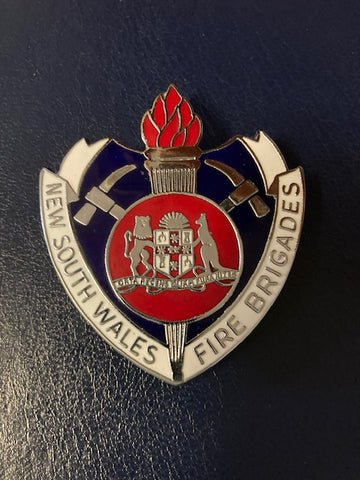 NSW Fire Brigade Cap Badge