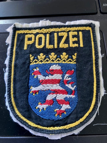 German Police Patch