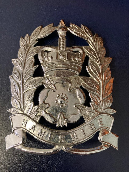 Large - Hampshire Constabulary Helmet Plate