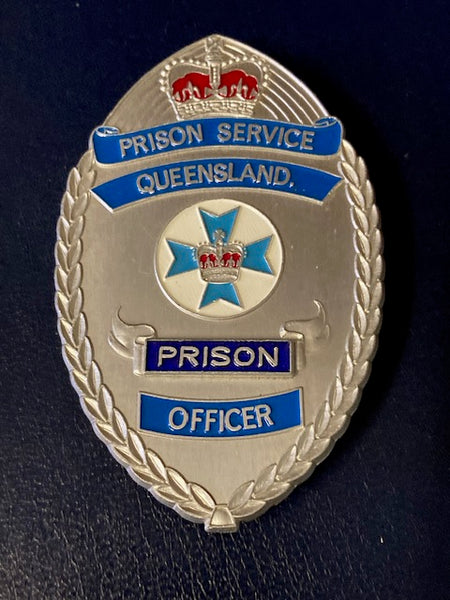 Prison Service Queensland Cap Badge