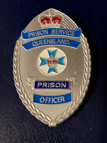 Prison Service Queensland Cap Badge