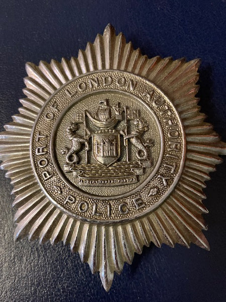 Port of London Authority Police Helmet Plate