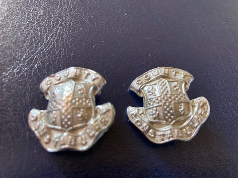 UK - County Constable Collar Pair