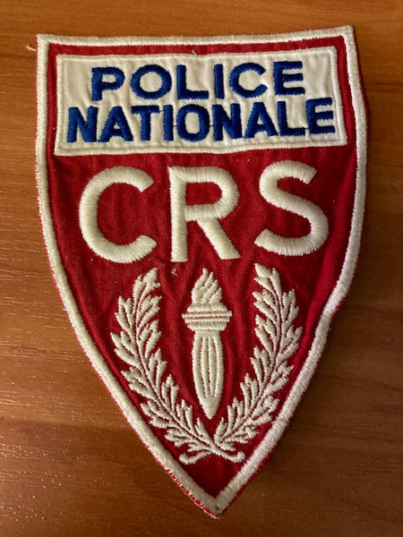 French Police Nationale Riot Corps Patch