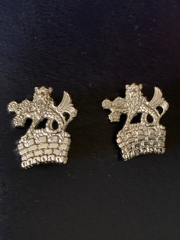 York & North East Yorkshire Police Collar Pair