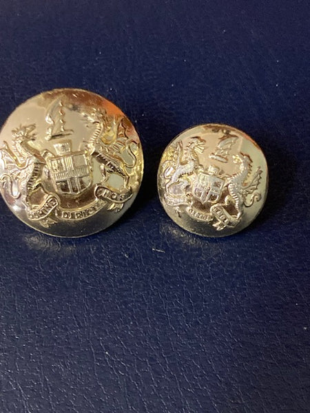 City of London Police Inspector's Buttons