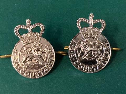 UK - Atomic Energy Authority Constabulary Collar Pair