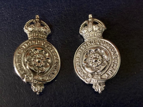 North Riding Constabulary Collar Pair