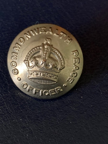 Australian Commonwealth Peace Officer Button