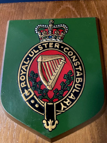 Royal Ulster Constabulary Plaque