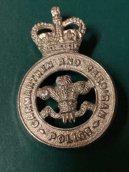 Carmarthen & Cardigan Police Cap Badge