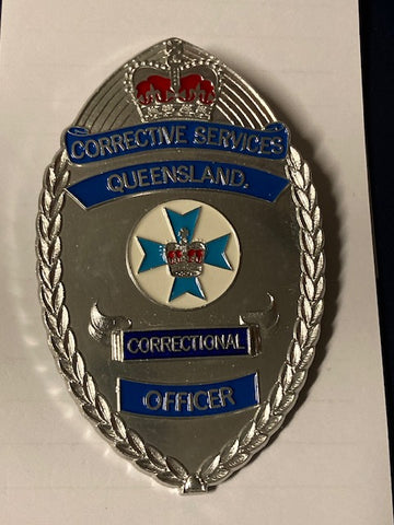 Corrective Services Queensland Badge