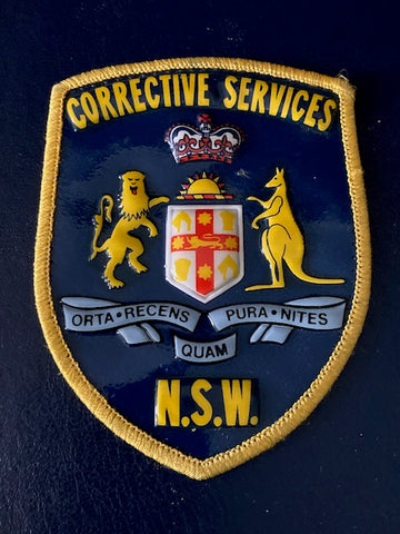 NSW Corrective Services Vinyl Patch