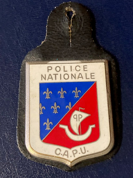 French - Police Nationale Badge Fob