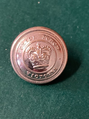 Vic Police 15 mm Button