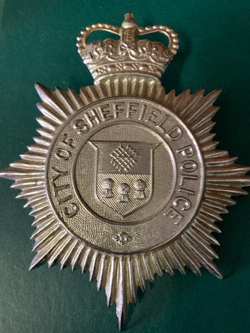 City of Sheffield Police Helmet Plate