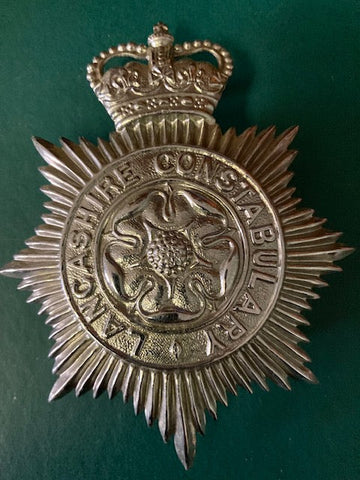 Lancashire Constabulary Helmet Plate