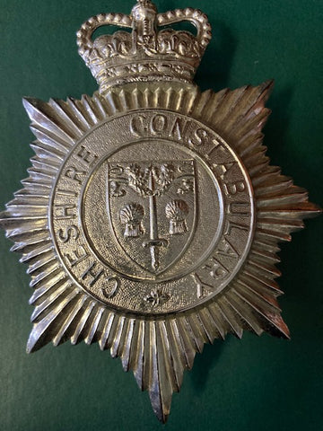 Cheshire Constabulary Helmet Plate