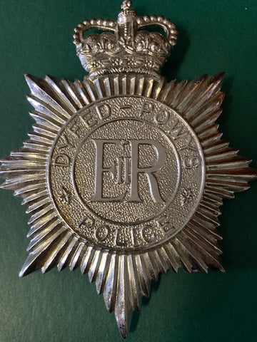 Dyfed & Powys Police Helmet Plate