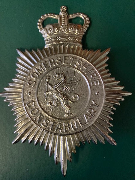 Somerset Constabulary Helmet Plate