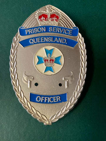 Prison Service Queensland Officer's Badge