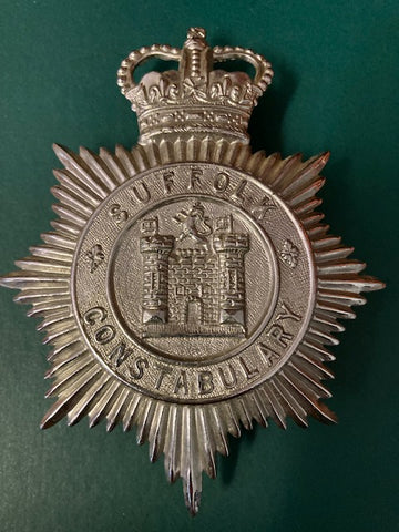 Suffolk Constabulary Helmet Plate