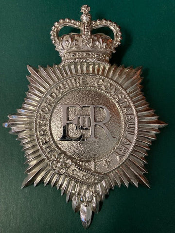 Hertfordshire Constabulary Helmet Plate