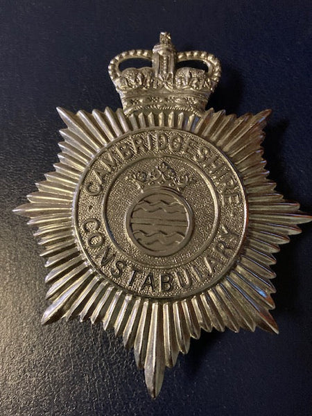 Cambridgeshire Constabulary Helmet Plate